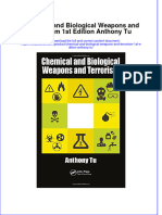 Download textbook Chemical And Biological Weapons And Terrorism 1St Edition Anthony Tu ebook all chapter pdf 