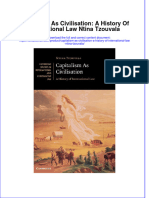 PDF Capitalism As Civilisation A History of International Law Ntina Tzouvala Ebook Full Chapter