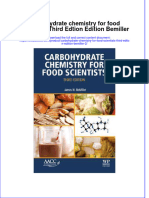 PDF Carbohydrate Chemistry For Food Scientists Third Edtion Edition Bemiller 2 Ebook Full Chapter