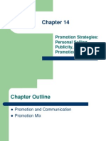 Promotion Strategies: Personal Selling, Publicity, and Sales Promotion
