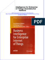 Full Chapter Business Intelligence For Enterprise Internet of Things Anandakumar Haldorai PDF