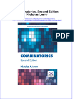 Download textbook Combinatorics Second Edition Nicholas Loehr ebook all chapter pdf 