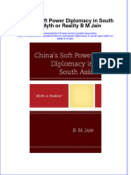Download textbook China S Soft Power Diplomacy In South Asia Myth Or Reality B M Jain ebook all chapter pdf 