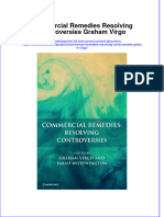 Download textbook Commercial Remedies Resolving Controversies Graham Virgo ebook all chapter pdf 