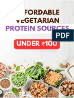 Affordable Veg Protein Sources PDF