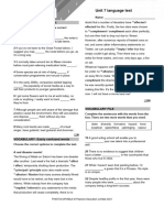 Formula C1 Unit 7 Test