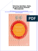 ebffiledoc_590Download textbook Chinas Selective Identities State Ideology And Culture Dominik Mierzejewski ebook all chapter pdf 