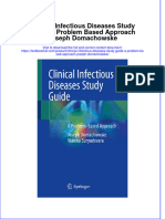 Download pdf Clinical Infectious Diseases Study Guide A Problem Based Approach Joseph Domachowske ebook full chapter 