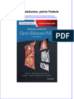 Textbook Chest Abdomen Pelvis Federle Ebook All Chapter PDF