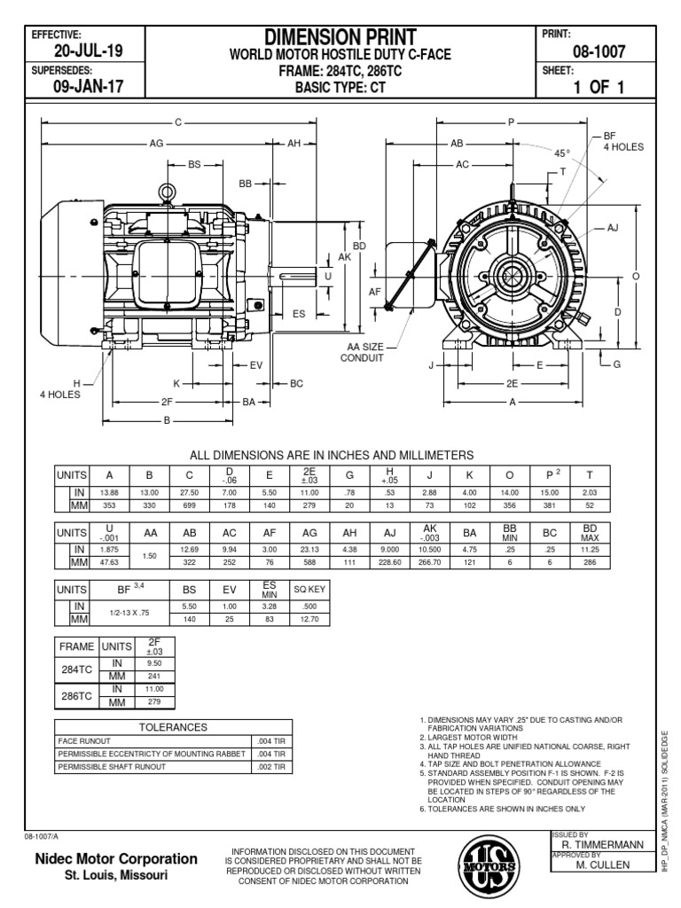 280TC WM CT | PDF | Engineering Tolerance | Screw