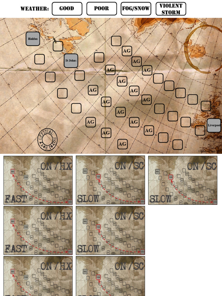 210721FILE 2 Atlantic Chart ver 5.1FINAL 2 PDF U Boats Convoy