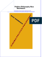 Download textbook Cinema Politics Philosophy Nico Baumbach ebook all chapter pdf 