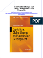 Full Chapter Capitalism Global Change and Sustainable Development Luigi Paganetto PDF