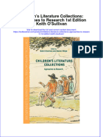 Download textbook Childrens Literature Collections Approaches To Research 1St Edition Keith Osullivan ebook all chapter pdf 