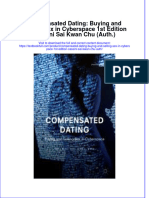 Textbook Compensated Dating Buying and Selling Sex in Cyberspace 1St Edition Cassini Sai Kwan Chu Auth Ebook All Chapter PDF