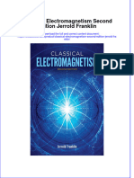 Textbook Classical Electromagnetism Second Edition Jerrold Franklin Ebook All Chapter PDF