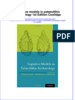 Download textbook Cognitive Models In Palaeolithic Archaeology 1St Edition Coolidge ebook all chapter pdf 