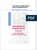 Download textbook Complementary And Alternative Medicine Caragh Brosnan ebook all chapter pdf 