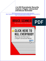 Textbook Click Here To Kill Everybody Security and Survival in A Hyper Connected World Bruce Schneier Ebook All Chapter PDF