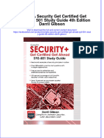 Download textbook Comptia Security Get Certified Get Ahead Sy0 501 Study Guide 4Th Edition Darril Gibson ebook all chapter pdf 