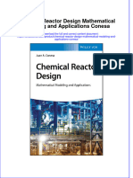 PDF Chemical Reactor Design Mathematical Modeling and Applications Conesa Ebook Full Chapter