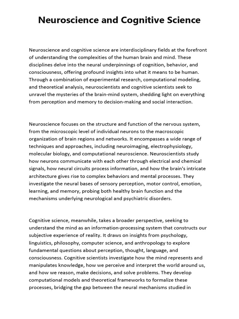 ESSENTIAL NEUROSCIENCE PDF FREE DOWNLOAD intelligence overview