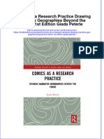 Download textbook Comics As A Research Practice Drawing Narrative Geographies Beyond The Frame 1St Edition Giada Peterle ebook all chapter pdf 