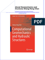 Download textbook Computational Geomechanics And Hydraulic Structures Sheng Hong Chen ebook all chapter pdf 