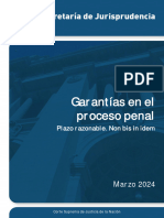 Jurisprudencia CSJN Garantías en El Proceso Penal