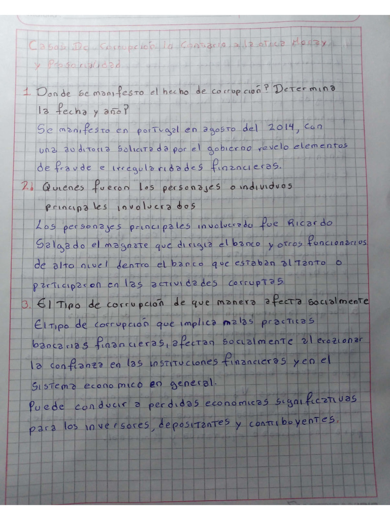 Análisis De Corrupción Pdf