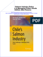 PDF Chile S Salmon Industry Policy Challenges in Managing Public Goods 1St Edition Akio Hosono Ebook Full Chapter