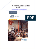 PDF China 1839 1997 1St Edition Michael Lynch Ebook Full Chapter