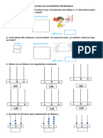 RESOLVER LOS SIGUIENTES PROBLEMAS