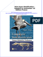 Download textbook Comparative Bone Identification Human Subadult To Nonhuman 1St Edition France ebook all chapter pdf 