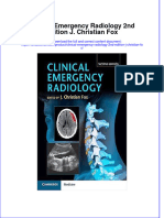 Download textbook Clinical Emergency Radiology 2Nd Edition J Christian Fox ebook all chapter pdf 