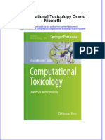 Download textbook Computational Toxicology Orazio Nicolotti ebook all chapter pdf 