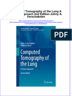 Download textbook Computed Tomography Of The Lung A Pattern Approach 2Nd Edition Johny A Verschakelen ebook all chapter pdf 