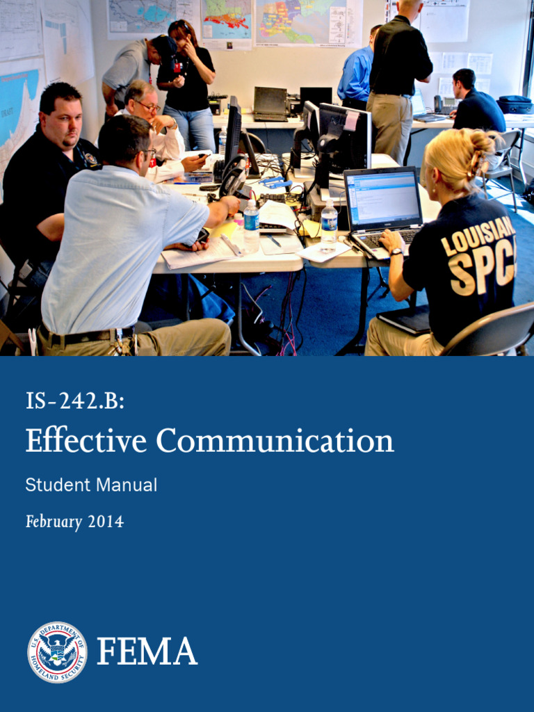 Effective Communication in Emergencies | PDF | Nonverbal Communication ...