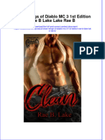 Full Chapter Clean Wings of Diablo MC 3 1St Edition Rae B Lake Lake Rae B PDF