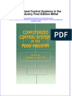 Download textbook Computerized Control Systems In The Food Industry First Edition Mittal ebook all chapter pdf 