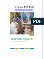 Full Chapter Clinical Nursing Skills Smith PDF