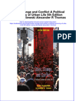 Full Chapter Cities Change and Conflict A Political Economy of Urban Life 5Th Edition Nancy Kleniewski Alexander R Thomas PDF