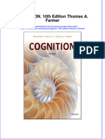 PDF Cognition 10Th Edition Thomas A Farmer Ebook Full Chapter