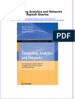 Textbook Computing Analytics and Networks Rajnish Sharma Ebook All Chapter PDF
