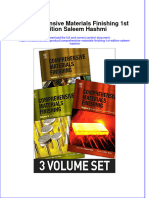 Download textbook Comprehensive Materials Finishing 1St Edition Saleem Hashmi ebook all chapter pdf 