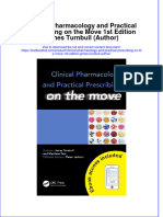 PDF Clinical Pharmacology and Practical Prescribing On The Move 1St Edition James Turnbull Author Ebook Full Chapter