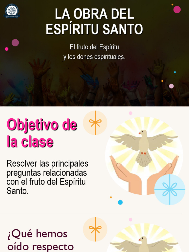Frutos del Espíritu Santo para Niños | PDF | Fruto Del Espiritu Santo ...