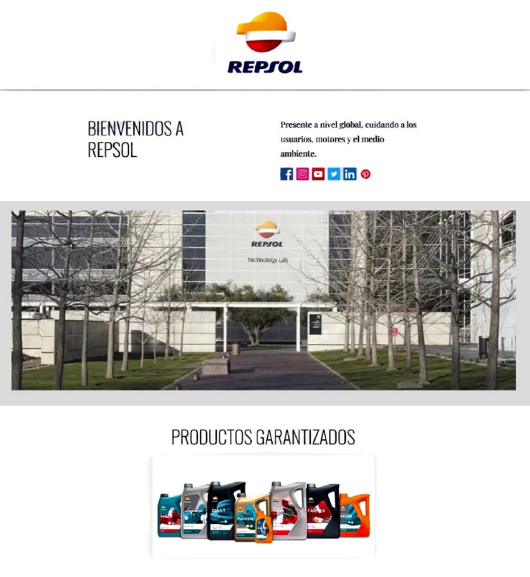 Wireframe Repsol | PDF | Sustentabilidad | Economias
