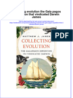 Download textbook Collecting Evolution The Gala Pagos Expedition That Vindicated Darwin James ebook all chapter pdf 