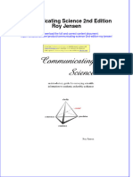 PDF Communicating Science 2Nd Edition Roy Jensen Ebook Full Chapter
